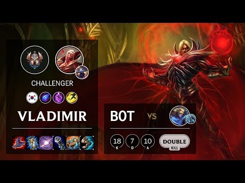 Vladimir Bot vs Ezreal - KR Challenger Patch 10.6