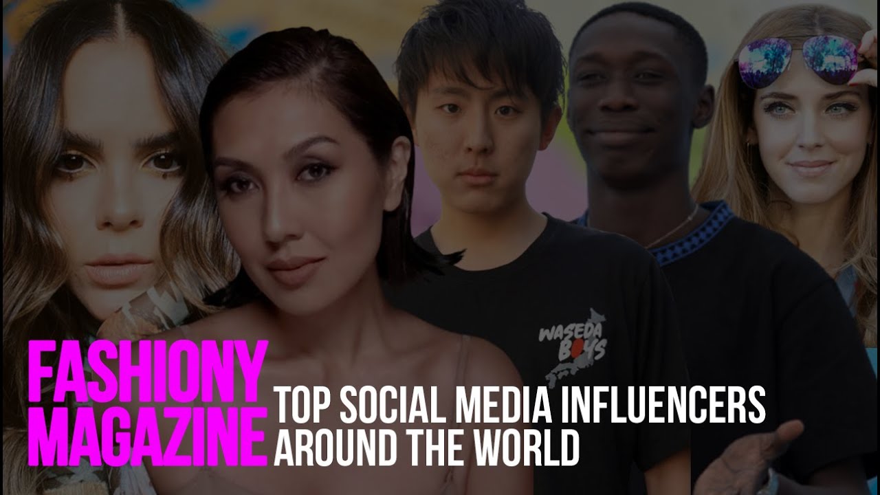 Top Social Media Influencers Around The World