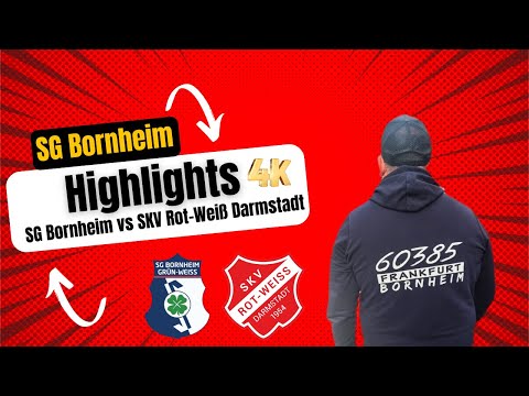 Highlights !    SG Bornheim vs SKV Rot-Weiß Darmstadt  🎬📽️