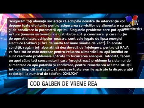 S.C. RAJA S.A. a activat Comandamentul pentru Situaţii de Urgenţă - Litoral TV