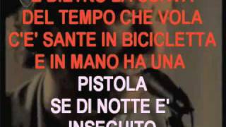 Francesco De Gregori Il bandito e il campione  karaoke instrumental