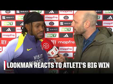 Ademola Lookman explains his ‘EASY’ switch to Atletico Madrid after scoring vs. Barcelona | ESPN FC