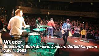 Weezer - Live at Shepherd's Bush Empire, London, United Kingdom (July 4, 2001)