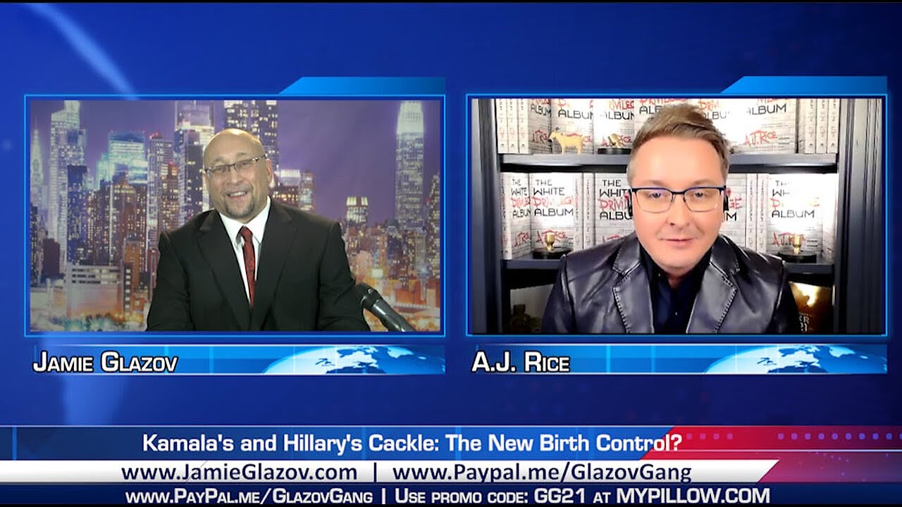 Birth Control Rice A.J. Rice Video: Kamala’s and Hillary’s Cackle – The New Birth Control?
