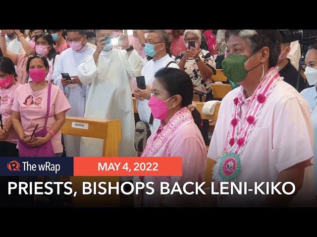 ‘Elect true servant-leaders’: Over 1,200 priests, bishops endorse Leni-Kiko tandem