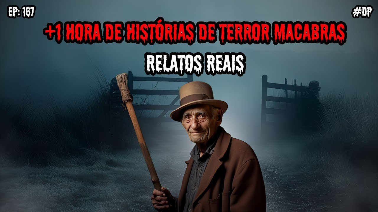 1 HORA DE TERROR! - 5 RELATOS REAIS | EP.167 #dp