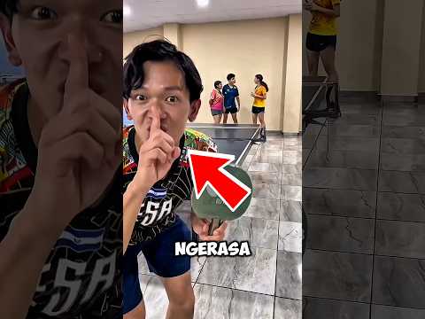 Trik Curang Main Tenis Meja Pakai Lem Super! 🏓😱