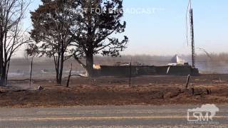 preview picture of video '1-17-15 Mclean, Texas Grass Fire'