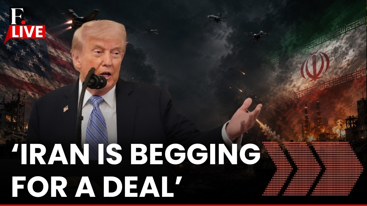 Trump LIVE: US President Donald Trump Tours Ballroom Construction Site