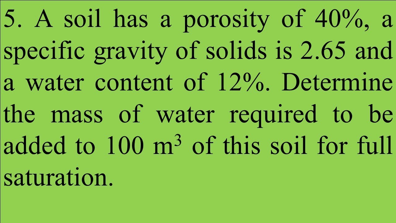 Target GATE ESE | Geotechnical Engineering | PRACTISE Questions on soil water relationships