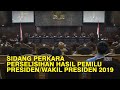 (SIARAN ULANG) Sidang Perkara Perselisihan Hasil Pemilu Presiden/Wakil Presiden 2019 (SIARAN ULANG) Sidang Perkara Perselisihan Hasil Pemilu Presiden/Wakil Presiden 2019