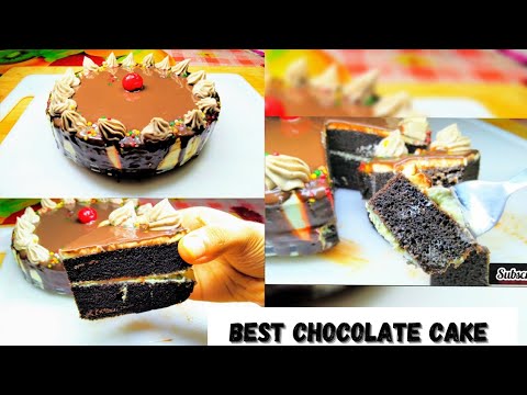 চুলায় তৈরি নরম তুলতুলে চকলেট কেক | সহজ চকলেট কেক রেসিপি | Chocolate Moist Cake | Easy Chocolate Cake