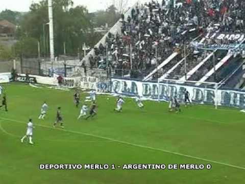 Deportivo Merlo 1 -  Argentino de Merlo 0 Fecha 34 (4-6-17)