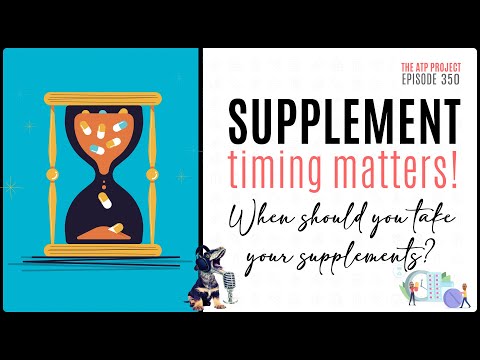 When Should You Take Your Vitamins and Supplements | The ATP Project 350