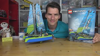 Tatsächlich ein Spielzeug - sogar mit B-Modell! LEGO® Technic 42105 Katamaran