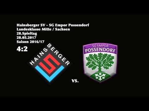 28.Spieltag /Landesklasse Mitte - (2016/17)/Hainsberger SV - SG Empor Possendorf  4:2