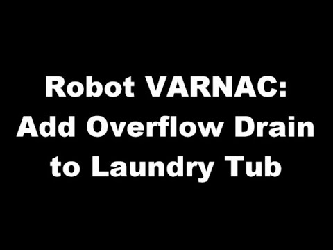 Robot VARNAC: laundry overflow movie