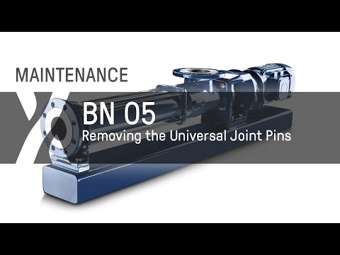 Maintenance: BN - 05 - Removing the Universal Joint Pins