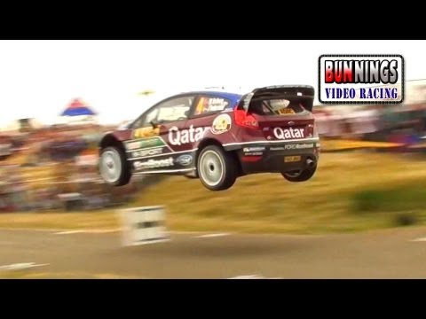 [HD] Mads Ostberg flying more than 40 metres - Rally Germany 2013 - @BunningsVideo