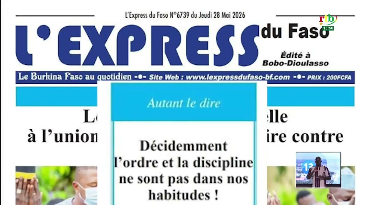 La revue de presse du 28 mai 2026