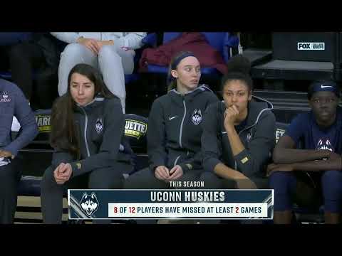 UConn Women's Basketball Highlights v. Marquette 02/13/2022