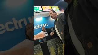 Dissatisfied customer at the Eastgate Spectrum Store