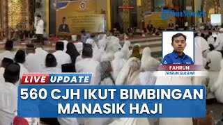 560 CJH Ikuti Bimbingan Manasik Haji di Masjid Syuhada Polman, Ada Materi Kesehatan
