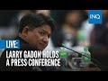 LIVE: Larry Gadon holds a press conference