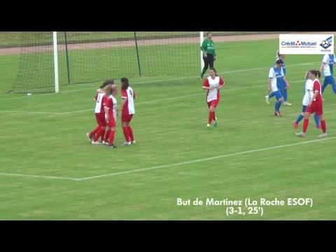 Finale Coupe Atlantique Féminine Créd. Mutuel : La Roche ESOF / Am. Saint Lyphard (6-2)