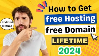 How to Get Free Hosting and Domain for WordPress 2024 ( Unlimited Free Hosting for Lifetime )