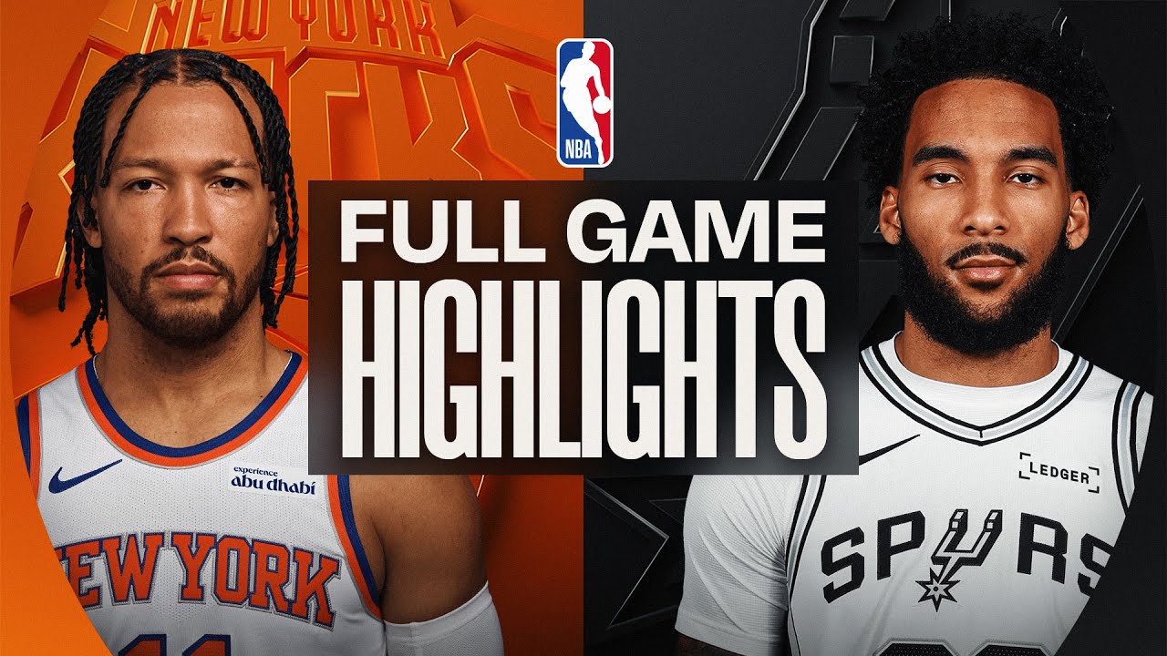 KNICKS at SPURS | FULL GAME HIGHLIGHTS | December 31, 2025