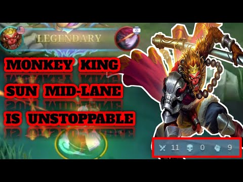 Monkey King Mid-Lane | Non-Stop Ganking | X2PE Sun Perfect Gameplay