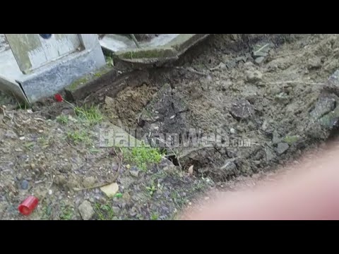 “Po na ‘ikin’ të vdekurit nga varret”, rrëshqitje dherash në varrezat e vjetra në Durrës