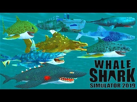 Whale Shark Attack Simulator 2020 -  ALL SHARKS & MONSTERS  - Android Gameplay  [FHD]