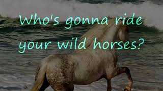 Garbage - Who&#39;s Gonna Ride Your Wild Horses (Retroman&#39;s karaoke version)