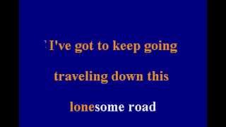 Merle Haggard -  Going Where The Lonely Go - Karaoke