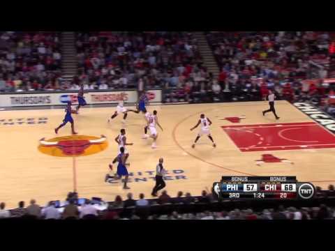 Philadelphia 76ers vs Chicago Bulls | Full highlights | 28/02/2013 [HD]