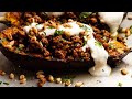 Easy Moroccan Stuffed Eggplant