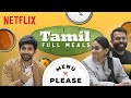 Santhosh Narayanan and Dhee Try Tamil Full Meals Ft. Kishen Das | Menu Please | Netflix India