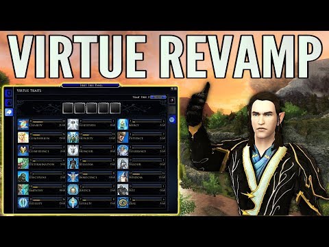 LOTRO: Virtue Trait System Changes Guide, Overview, & Review (U24)
