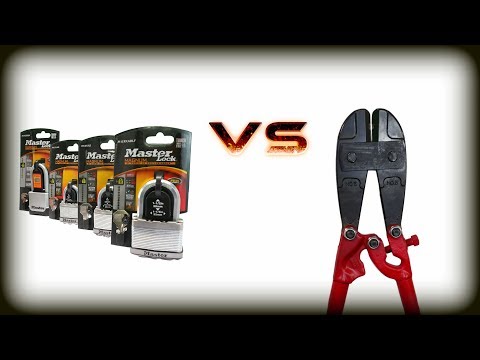 Master Lock Padlock Security Level 4 - 10 Picking & Cutting Test ✅