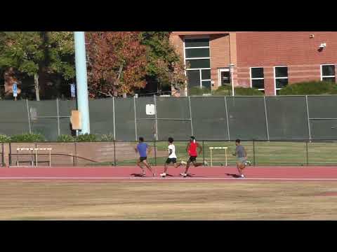 LS Men - 50 Sec Test - Mallik(406m #5AT), Reggie(404m #7AT), Josh(397.5m) AJax(394.5m), Logan(~382m)