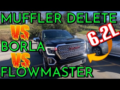 GMC Sierra/Chevy Silverado 6.2L V8: FLOWMASTER FLOW FX Vs MUFFLER DELETE Vs BORLA ATAK!