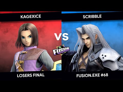 Fusion.exe 68 - AH kagexice (Hero) vs Scribble (Corrin, Sephiroth) - Top 8 - Losers Final