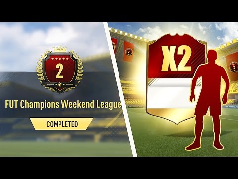 DOUBLE WALKOUT PACKS! #TOP100 FUT CHAMPS REWARDS!! FIFA17