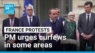 France wants curfews in some areas after weekend of riots • FRANCE 24 English