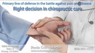 preview picture of video 'Poway Chiropractor Dr Rode of Rode Chiropractic in Poway CA 92064'