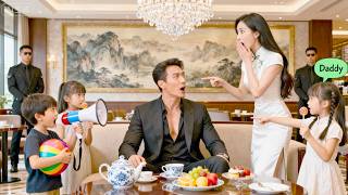 Shocking! A ruthless CEO meets with his five "cloned" children! 😱 They look exactly like him!