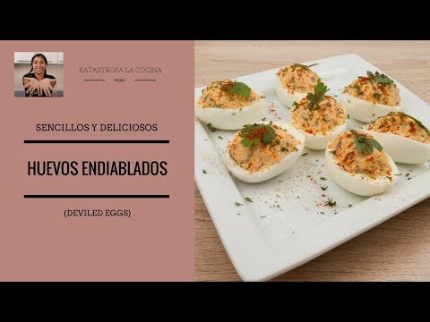 Como hacer Huevos Endiablados/How to make Deviled Eggs