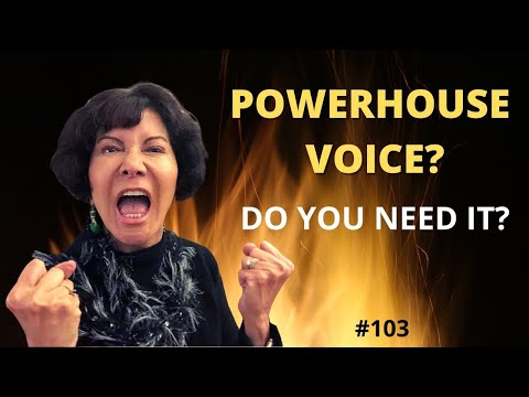 DO YOU NEED A POWERHOUSE VOICE?  How to Sing with More Power and Volume
